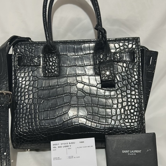Yves Saint Laurent Handbags - YSL Embossed Handbag
